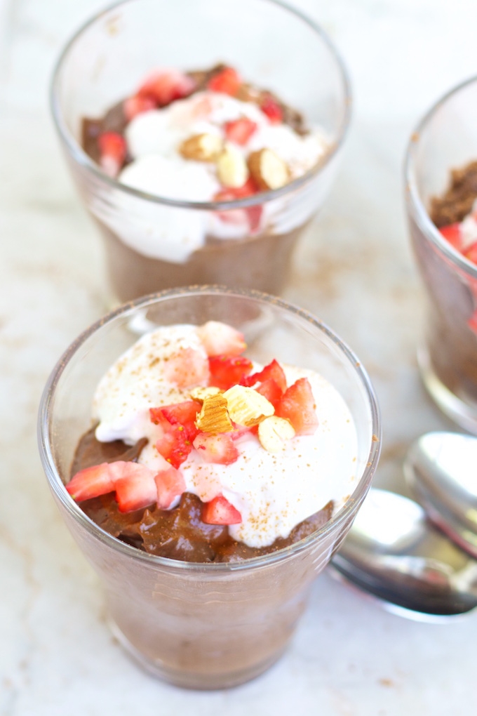 Pud N De Chocolate Y Pl Tano Receta De Un Postre Super Sano