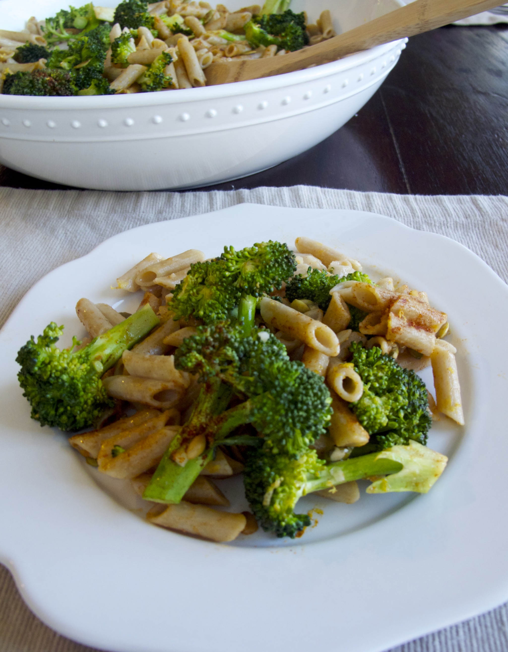 Pasta con brocoli, limón y ajo, rápida y super aprobada ...