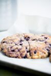 vegan blueberry scone