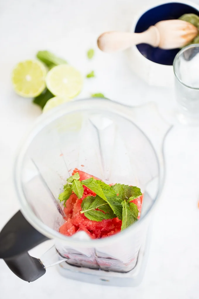 Raspado de sandía muy fácil y refrescante