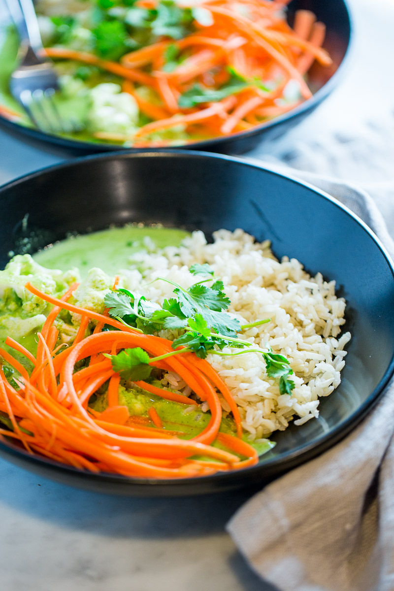 Curry Thai Verde, Un Detox Vegano Y Delicioso Para Empezar El Año