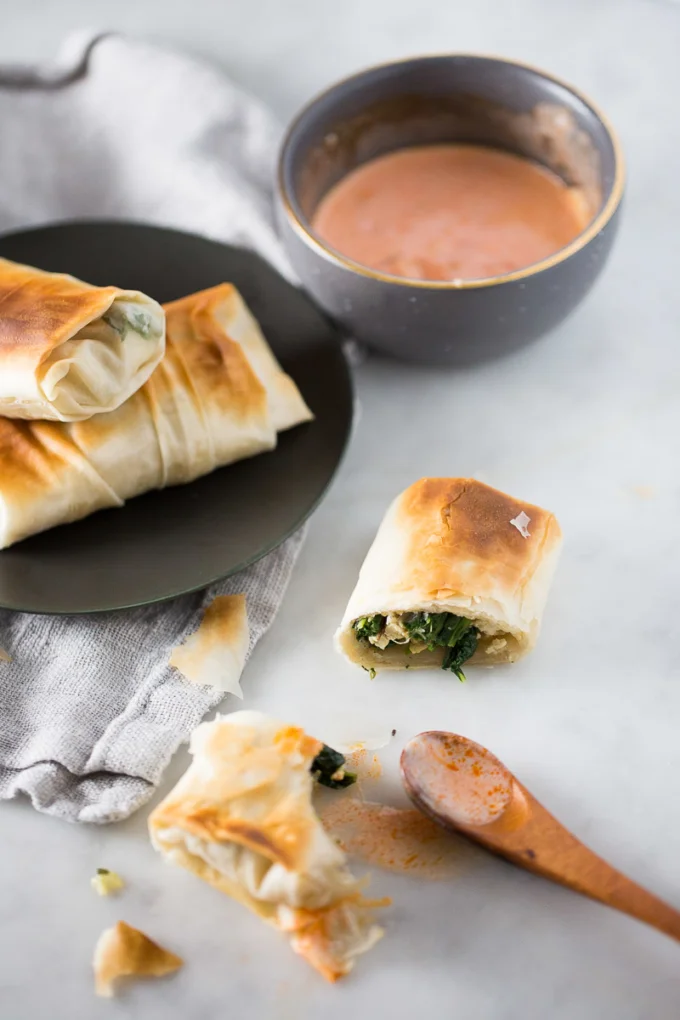 Receta Vegana de Spanakopita: Crujiente de Espinacas y Tofu ?