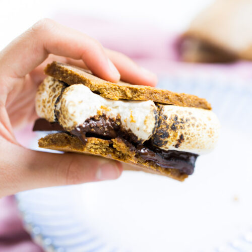 Galletas para smores hechas en casa