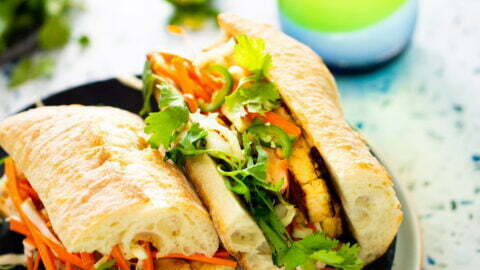 Bánh mì con tofu, receta vegana - Piloncillo y Vainilla