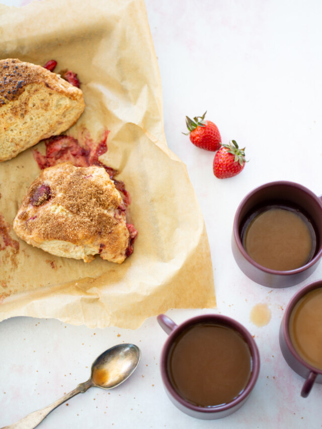 SCONES DE FRESA