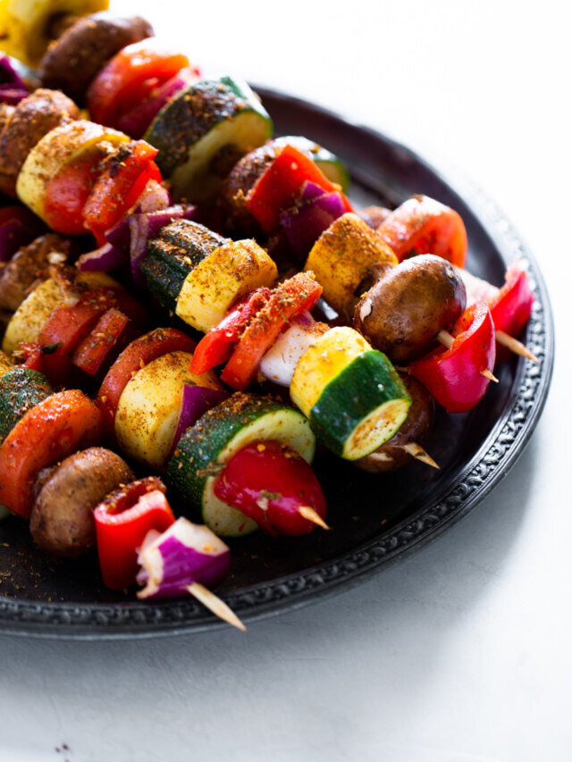 BROCHETAS DE VERDURAS