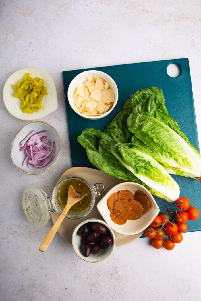 Ensalada Italiana hecha en casa, la mejor