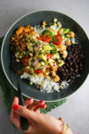 Burrito Bowl con Tofu con Chipotle